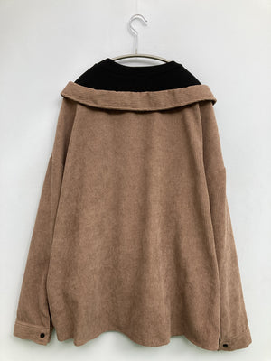 Luti que/ルティーク/ニット/セーター/トップス/ブラウン/4L