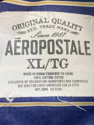 AEROPOSTALE/エアロポスタル/シャツ/ブラウス/トップス/ネイビー/XL