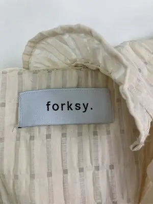 forksy./フォルクシー/シャツ/ブラウス/トップス/アイボリー/F