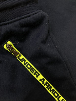UNDER ARMOUR/アンダーアーマー/ジャージ/トラックパンツ/パンツ/ネイビー/YXL