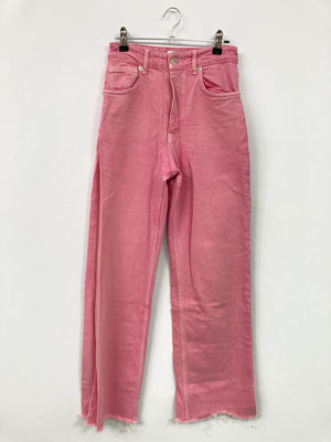 ZARA/ザラ/デニムパンツ/パンツ/ピンク/EUR34