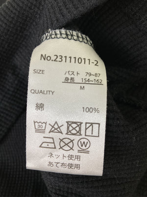 Denifits/Tシャツ/カットソー/トップス/ブラック/M