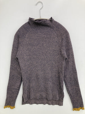 AUNT MARIE'S/アントマリーズ/ニット/セーター/トップス/パープル/F