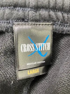 CROSS STITCH/スウェットパンツ/パンツ/ブラック/L