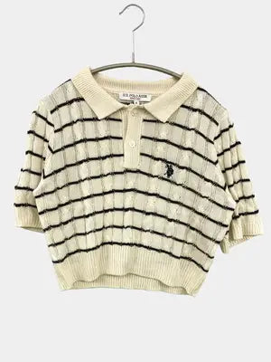 U.S. POLO ASSN./ユーエスポロアッスン/Tシャツ/カットソー/トップス/ホワイト/F