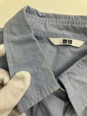 UNIQLO/ユニクロ/シャツ/ブラウス/トップス/スカイブルー/XL