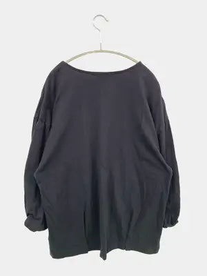Samansa Mos2 blue/サマンサモスモスブルー/Tシャツ/カットソー/トップス/ブラック/フリー