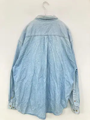 PORT AUTHORITY/ポートオーソリティー/シャツ/ブラウス/トップス/スカイブルー/XL