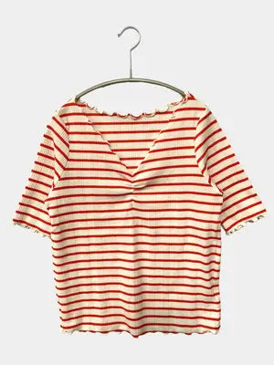 Omekashi/オメカシ/Tシャツ/カットソー/トップス/アイボリー/F