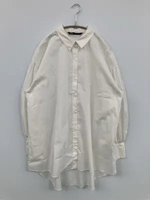 ZARA/ザラ/シャツ/ブラウス/トップス/ホワイト/USA M