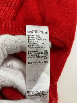 MOUSSY/マウジー/ニット/セーター/トップス/レッド/F