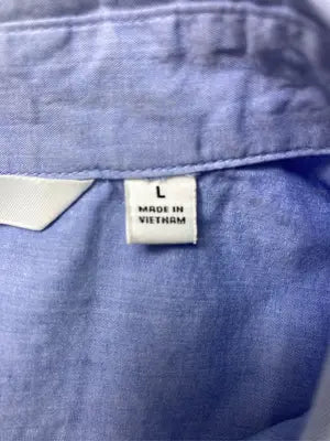 UNIQLO/ユニクロ/シャツ/ブラウス/トップス/スカイブルー/L