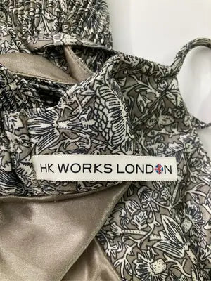 HK WORKS LONDON/エイチケーワークスロンドン/ジャンパースカート/ワンピース/ドレス/ブラウン/M