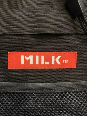MILK FED./ミルクフェド/バックパック/リュック/バッグ/ブラック