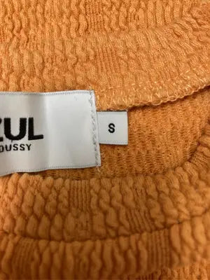 AZUL by MOUSSY/アズールバイマウジー/Tシャツ/カットソー/トップス/オレンジ/S