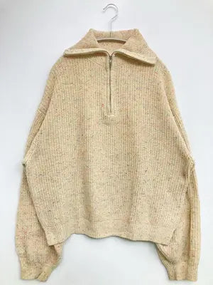 CHILLFAR/チルファー/ニット/セーター/トップス/ベージュ/F