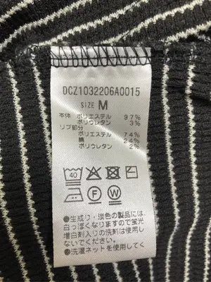 Discoat/ディスコート/Tシャツ/カットソー/トップス/ブラック/M