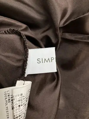 SIMPLICITE/サンプリシテ/ワンピース/ワンピース/ドレス/ブラウン