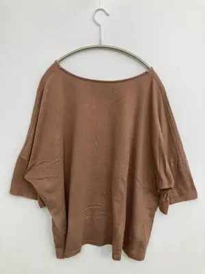 n'Or LABEL/ノアレーベル/Tシャツ/カットソー/トップス/ブラウン/F