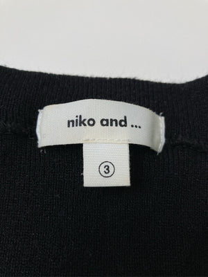 niko and .../ニコアンド/ニット/セーター/トップス/ブラック/3