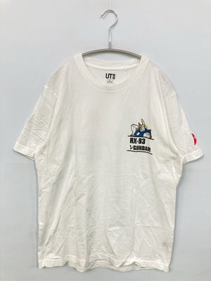 UNIQLO/ユニクロ/Tシャツ/カットソー/トップス/ホワイト/L
