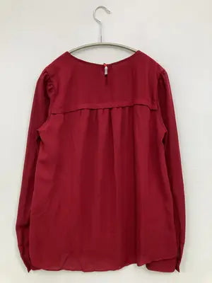 index/インデックス/シャツ/ブラウス/トップス/レッド/M
