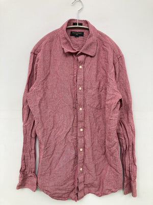 BANANA REPUBLIC/バナナリパブリック/シャツ/ブラウス/トップス/レッド