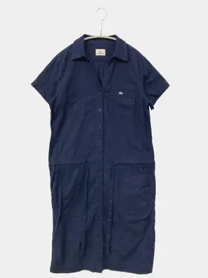 LACOSTE/ラコステ/シャツワンピース/ワンピース/ドレス/ネイビー/40
