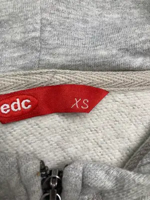 edc/パーカー/トップス/グレー/XS