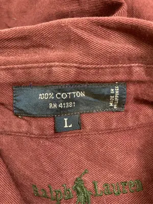100% COTTON/シャツ/ブラウス/トップス/その他/L