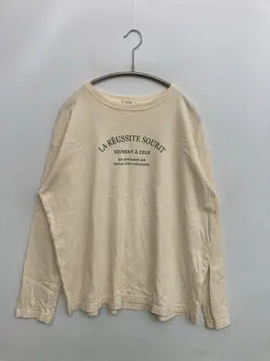 LOWRYS FARM/ローリーズファーム/Tシャツ/カットソー/トップス/アイボリー/F