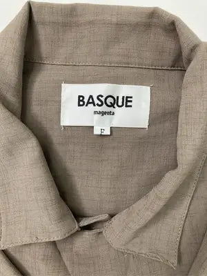 BASQUE/バスク/シャツ/ブラウス/トップス/ブラウン/F