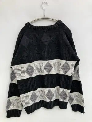sweater graphix/ニット/セーター/トップス/ブラック/X-LARGE