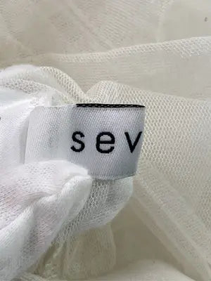 SEVENS/セブンズ/ロングスカート/スカート/ホワイト