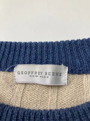 GEOFFREY BEENE/ジェフリービーン/ニット/セーター/トップス/ベージュ/L
