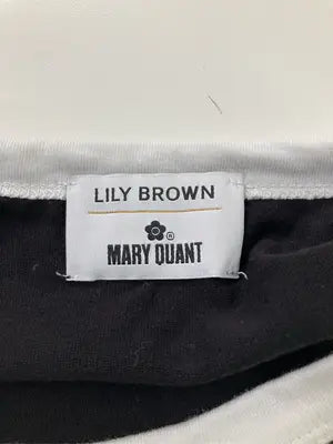 Lily brown/リリーブラウン/Tシャツ/カットソー/トップス/ブラック/one size