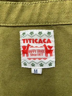 TITICACA/チチカカ/デニムジャケット/ジャケット/アウター/カーキ/M