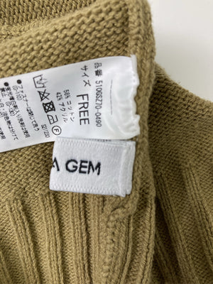 LAGUA  GEM/ラグアジェム/ベスト/トップス/ベージュ/FREE