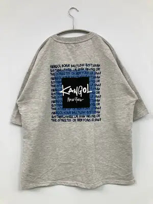 KANGOL/カンゴール/Tシャツ/カットソー/トップス/グレー/L