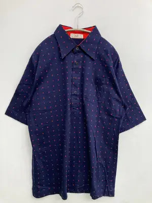 Top/トップ/シャツ/ブラウス/トップス/ネイビー/LL