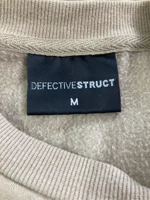 DEFECTIVE STRUCT/スウェット/トップス/ベージュ/M