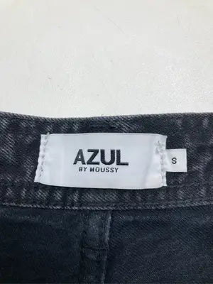 AZUL by MOUSSY/アズールバイマウジー/デニムパンツ/パンツ/ブラック/S