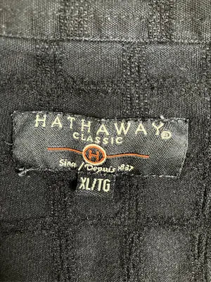 HATHAWAY/ハサウェイ/シャツ/ブラウス/トップス/ブラック/XL/TG