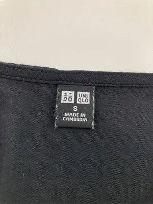 UNIQLO/ユニクロ/シャツ/ブラウス/トップス/ブラック/S