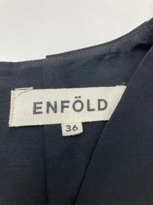ENFOLD/エンフォルド/パンツドレス/ワンピース/ドレス/ブラック/36