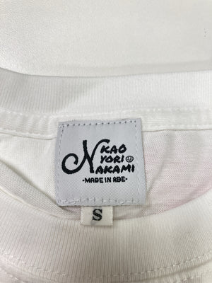 KAO YORI NAKAMI/カオヨリナカミ/Tシャツ/カットソー/トップス/ホワイト/S
