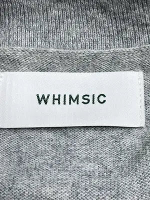WHIMSIC/ウィムジック/ポロシャツ/トップス/グレー/F