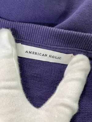 AMERICAN HOLIC/アメリカンホリック/スウェット/トップス/パープル/M