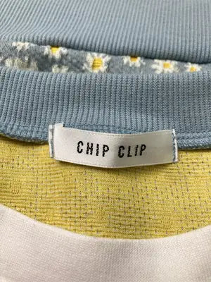 Chip Clip/チップクリップ/Tシャツ/カットソー/トップス/スカイブルー/M