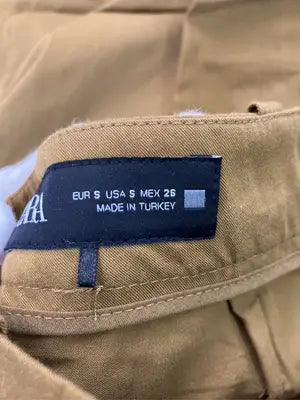 ZARA/ザラ/その他パンツ/パンツ/ブラウン/USA S